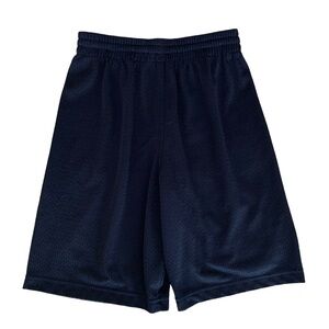 s. a. Gear Shorts Athletic Sports Mesh Lined Navy Blue Youth Boys Size Small